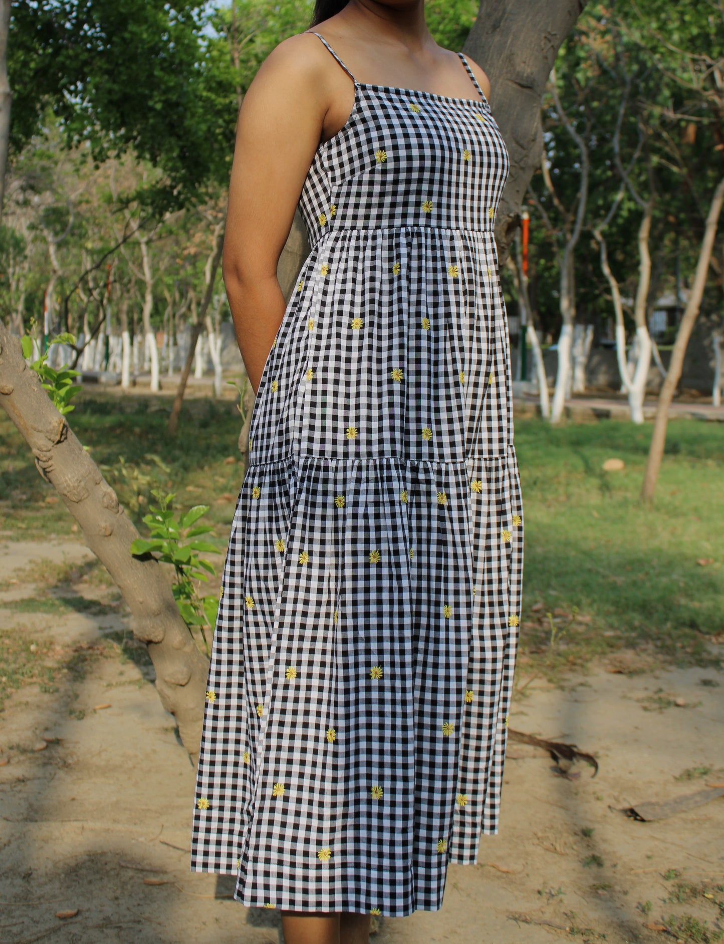Aria Midi Dress - Daisy