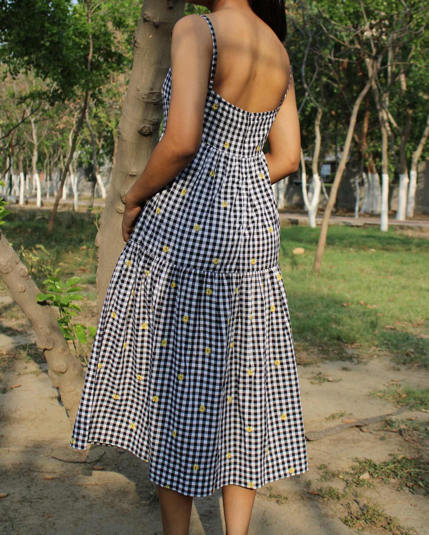 Aria Midi Dress - Daisy