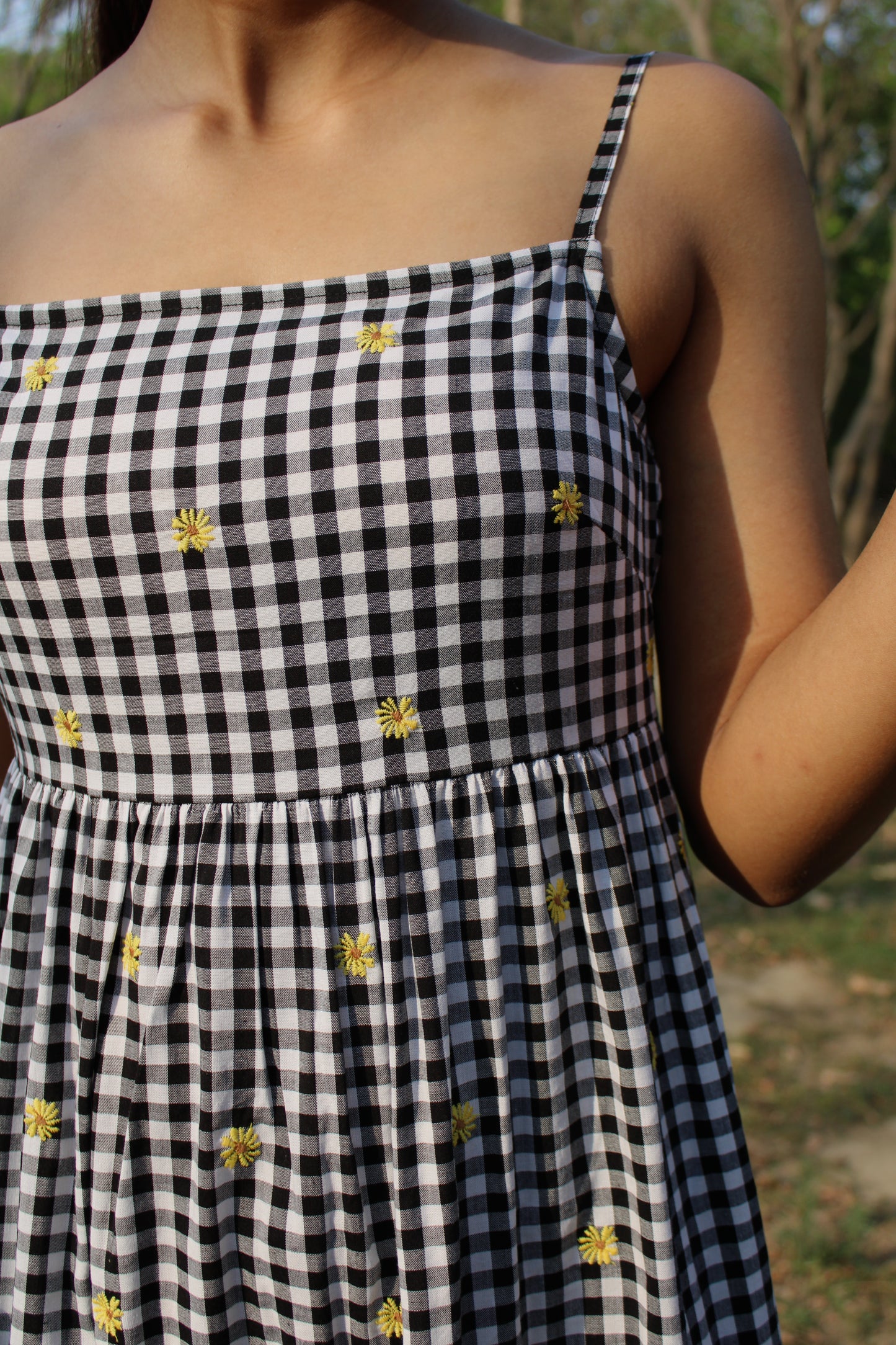 Aria Midi Dress - Daisy