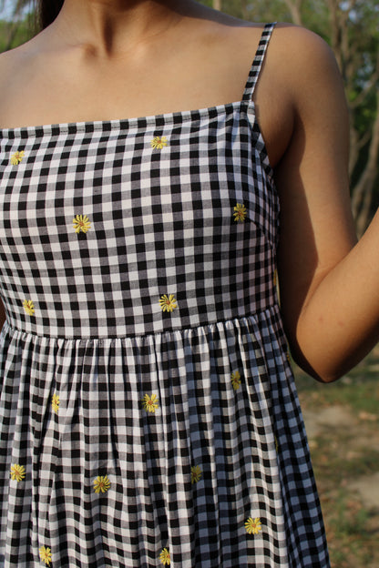 Aria Midi Dress - Daisy