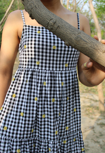 Aria Midi Dress - Daisy