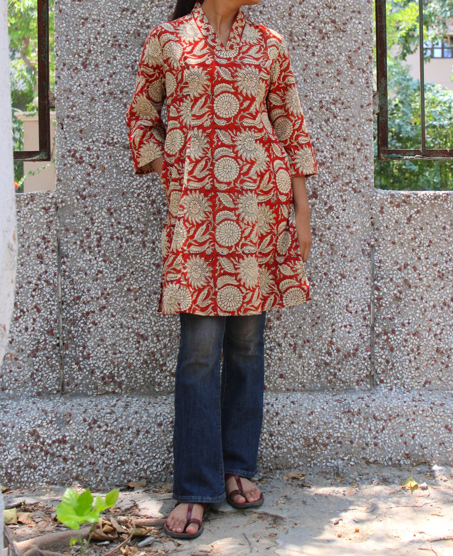 Aru Kurta - Handblock Print