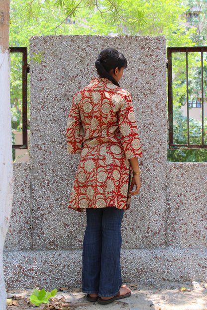 Aru Kurta - Handblock Print
