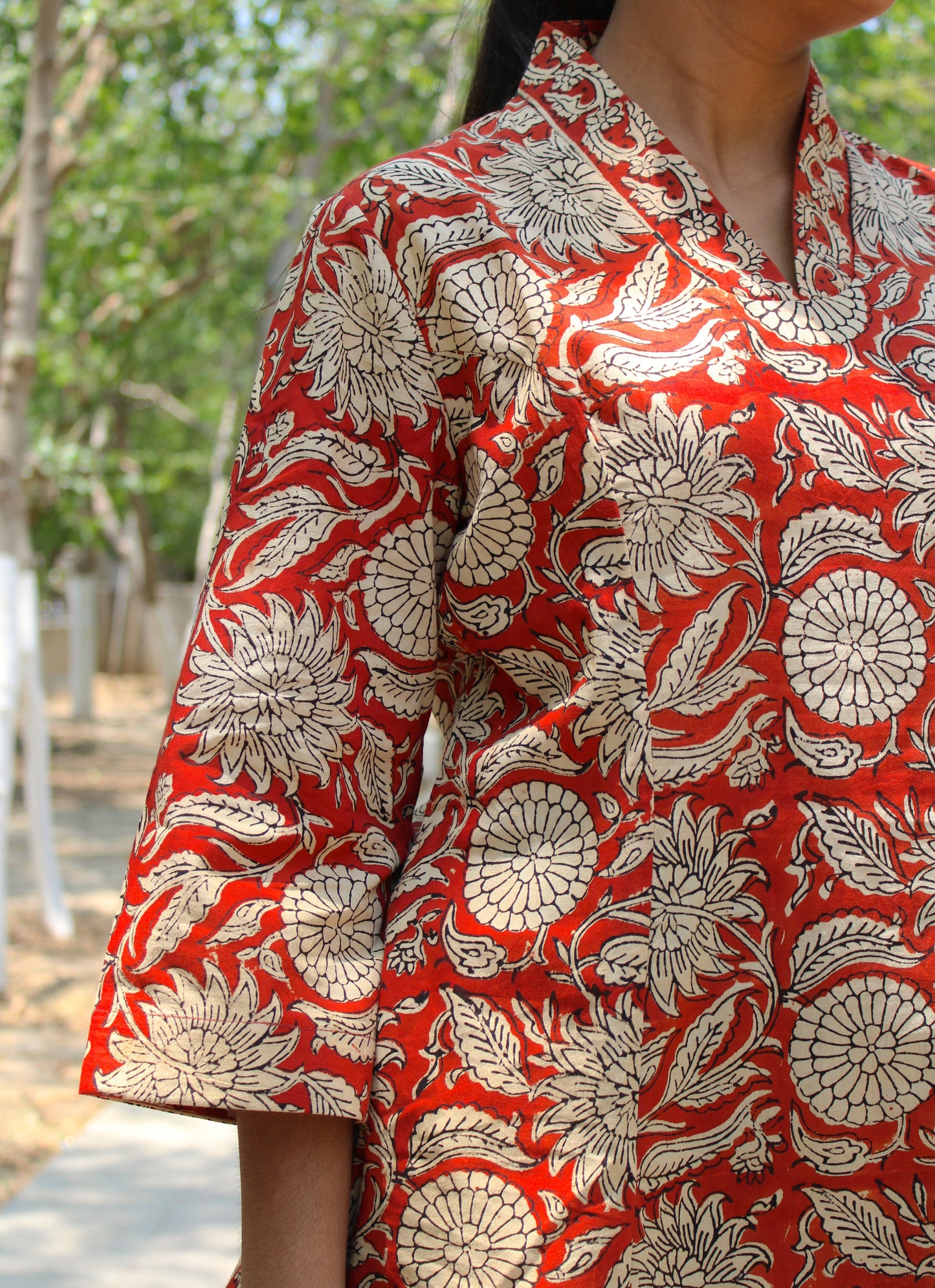 Aru Kurta - Handblock Print