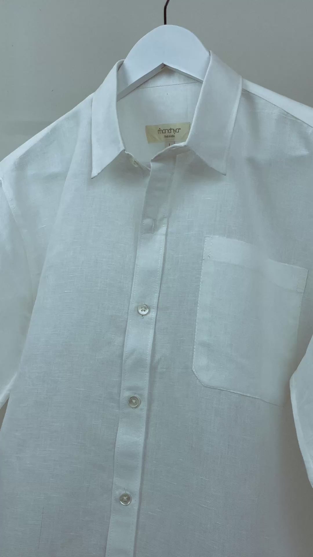 Kai Shirt - Moonlit White